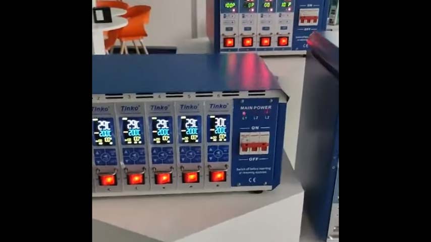 Controlador de temperatura da zona 8