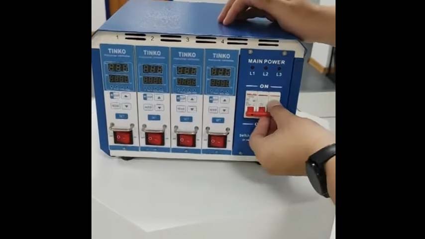 Controlador de temperatura da zona 4